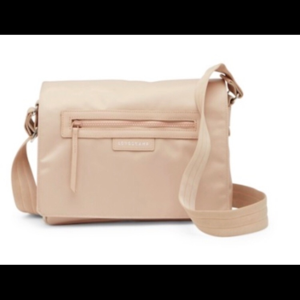 LongChamp Le Pliage Messenger Bag Tan